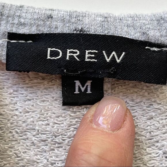 Anthropologie Drew Zip‎ Up Knit Jacket with Raw Edges - Medium - Picture 2 of 10